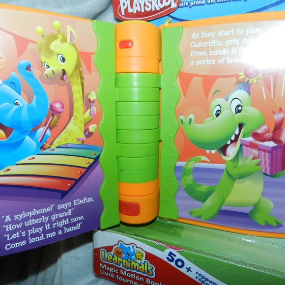 🆕Playskool Learnimals A Birthday Party for Elefun Magic Motion Learning Book - Picture 7 of 15